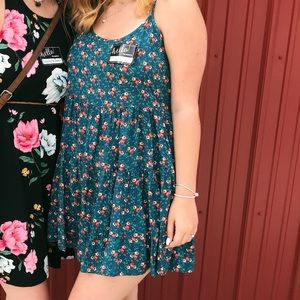 Blue Floral Sundress